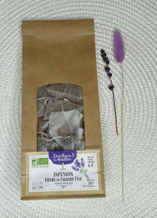 Infusion fleurs de lavande fine BIO Aura Sereine
